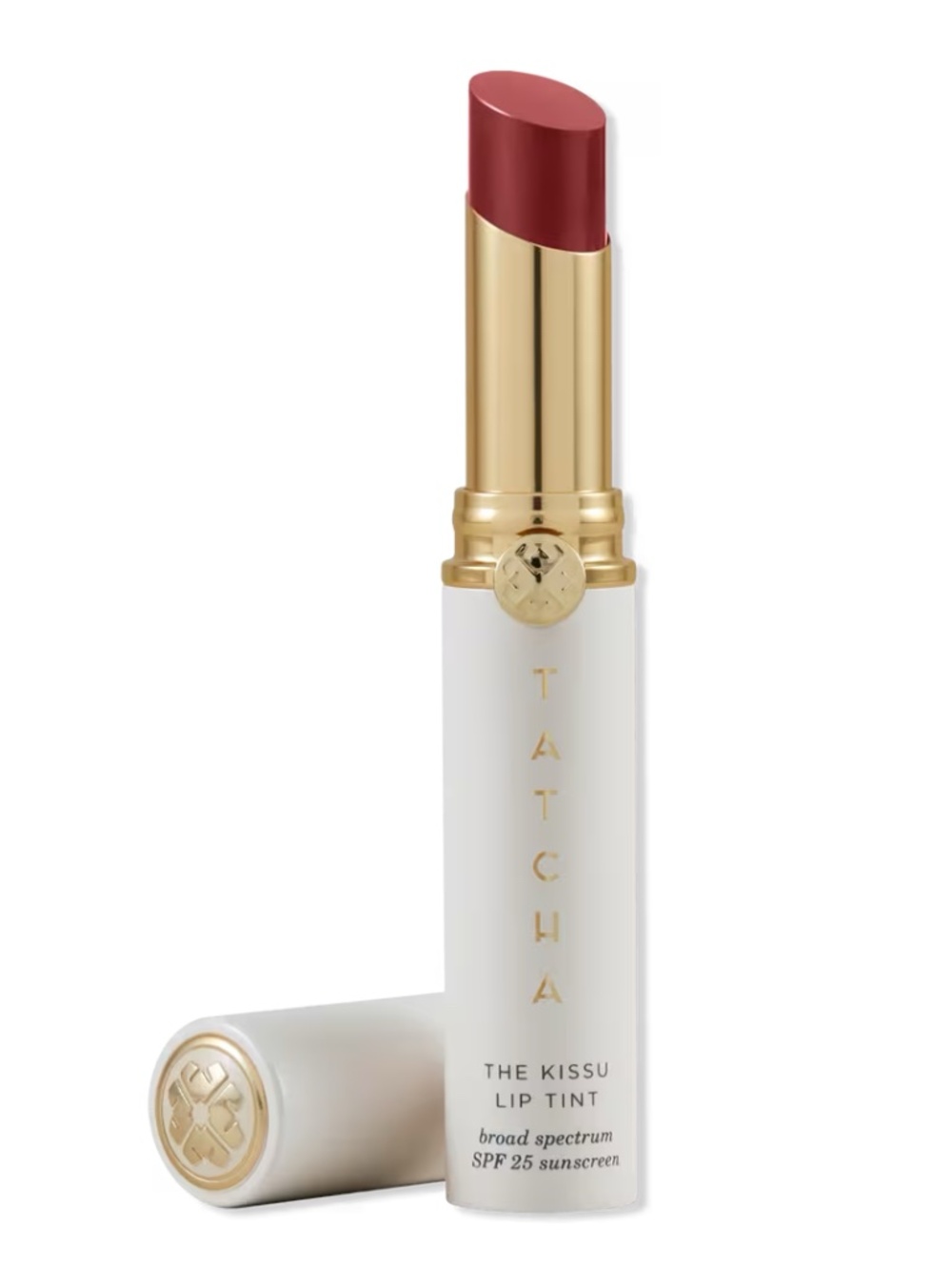 TATCHA The Kissu Lip Tint SPF 25 Tinted Lip Sunscreen In Camellia